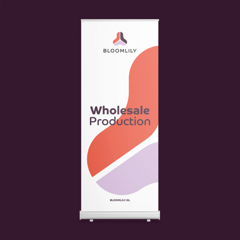 Rollup banner Bloomlily