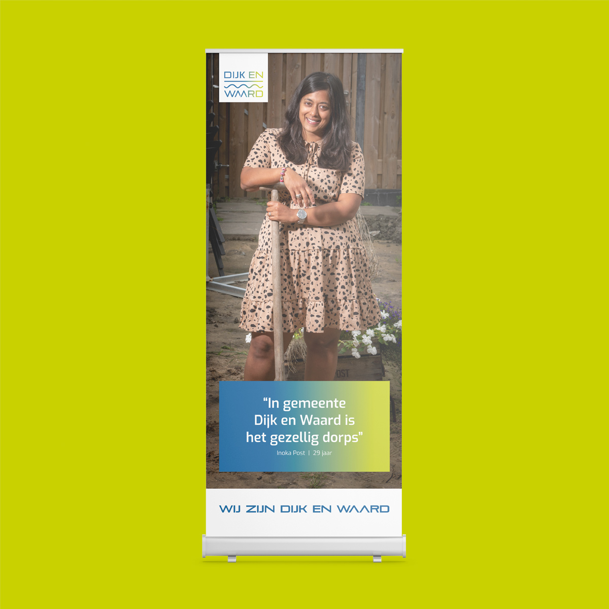 Gemeente Dijk en Waard huisstijl Creatief bureau Raadhuis