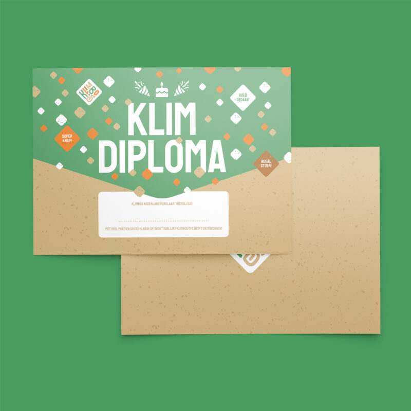 Klimdiploma Klimbos