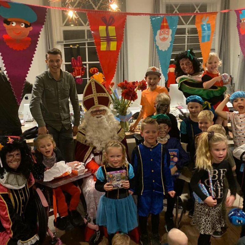 Sinterklaas bij Raadhuis