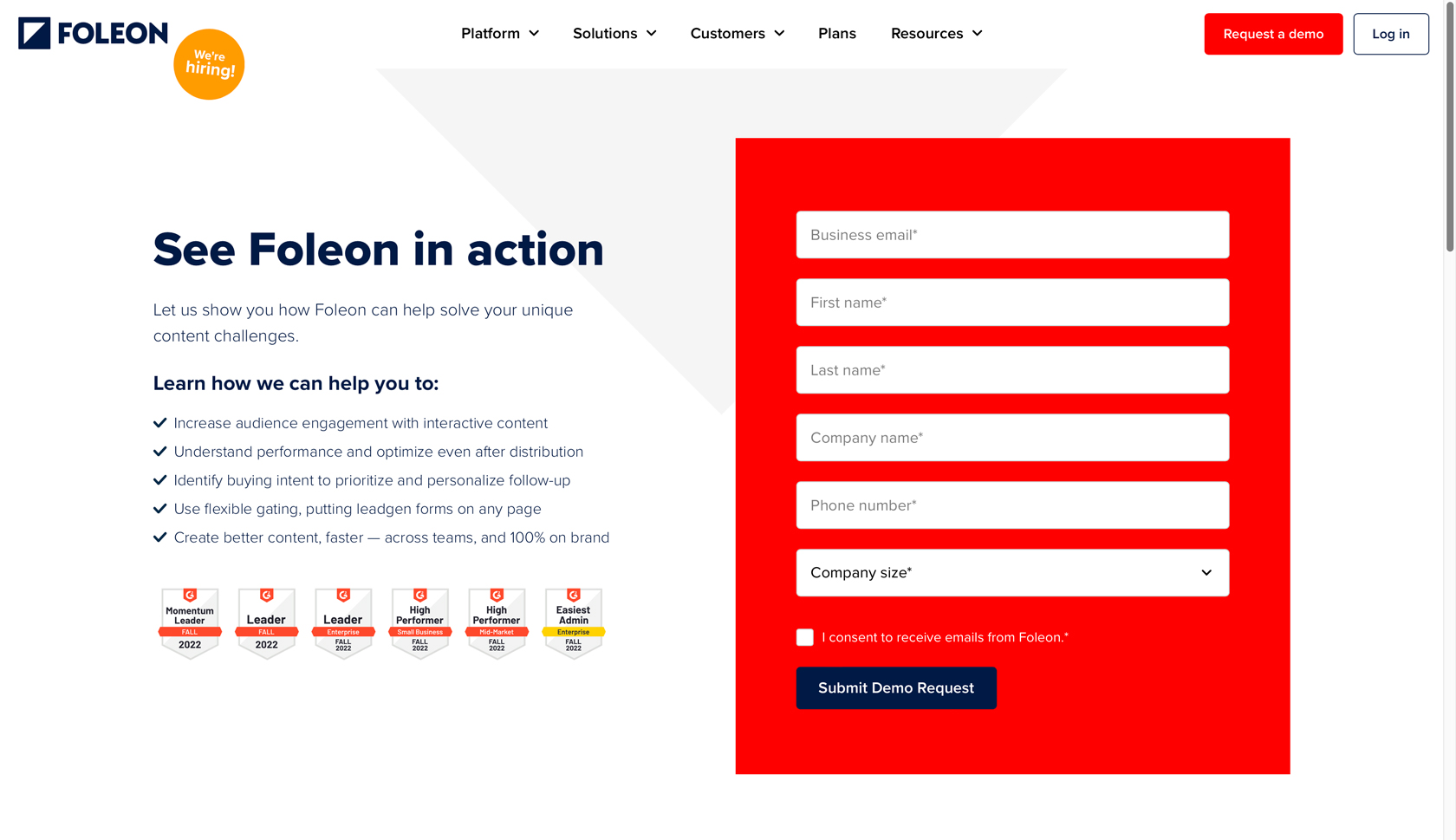 foleon-website-demo-aanvraag-pagina